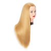Picture of Hairingrid 26"-28" Mannequin Head Hair Styling Training Head Manikin Cosmetology Doll Head Synthetic Fiber Hair and Free Clamp Holder (R71919W2720)