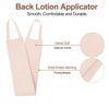Picture of Lotion Applicator for Back, Self Back Tanning Applicator Back Lotion Applicators Tanning Back Applicator Double Side Used Soft Smooth Even for Lotions Mousses Creams