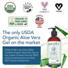 Picture of PURA D'OR ORGANIC Aloe Vera Gel Lavender (16 Oz X 2) All Natural - ZERO Artificial Preservatives - Deeply Hydrating & Moisturizing - Sunburn, Bug Bites, Rashes, Small Cuts, Eczema Relief - Skin & Hair