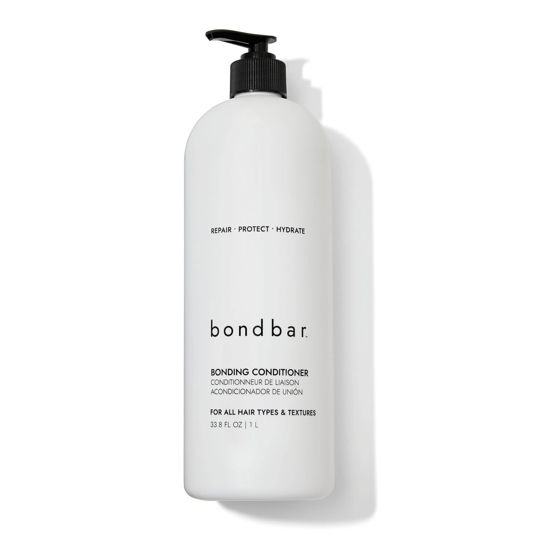 Picture of Bondbar Conditioner for Damaged Hair, Repairs, Protects, Strengthens & Hydrates All Hair Types & Textures, Vegan, Cruelty-Free, 33.8 fl oz
