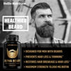 Picture of Alpha Beard Growth Vitamins | Biotin 10K MCG, Collagen, Keratin, Hyaluronic Acid, B-Complex, OptiMSM®, BioPerine® | Beard and Hair Growth Supplement for Men | Regrow Stronger, Healthier Facial Hair