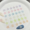 Picture of 100Pcs Colorful Starfish Nail Art Charms Fresh Summer Beach Nail Art Accessories Ocean Theme Starfish Sea Series Nail Rhinestone Diamonds Resin Crafts for Women Nail Art Supplies Manicure Decoration