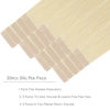 Picture of WENNALIFE Tape in Hair Extensions Human Hair, 20pcs 60g 26 inch Bleach Blonde Remy Hair Extensions Straight Human Hair Tape in Extensions Skin Weft Tape Extensions Human Hair