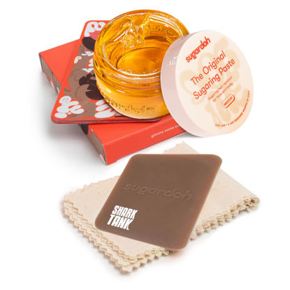 Picture of Sugardoh Sugar Waxing Kit for Women As Seen On Shark Tank (Mini Kit Medium) Face, Arms, & Legs, Sugar Wax Hair Removal- Sugaring Tiktok Viral Products- Bikini Wax Kit for Women - Sugaring Kit