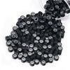 Picture of Vlasy 200Pcs 5mm Silicone Lined Micro Ring Beads for Hair Extensions 5Colors Apply (200Pcs Black)