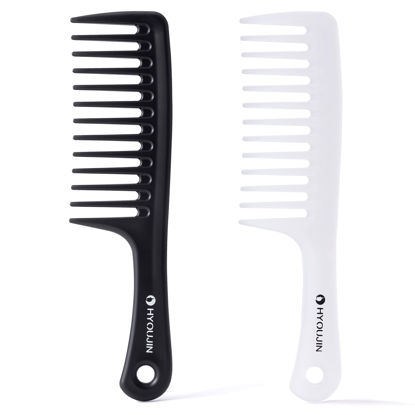 Picture of HYOUJIN Wide Tooth Combs For Women Comb Detangler Thick Comb Large Combs For Hair Combs For Curly Hair