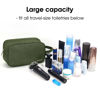 Picture of Narwey Travel Toiletry Bag for Men and Women Traveling Dopp Kit Shaving Bag for Toiletries Accessories (Army Green)