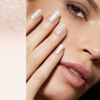 Picture of AZUREBEAUTY Nail Polish Set, 4 Colors Nude SKin Glitter Pearl All Season Vegan Quick Dry Natural Fingernail Lacquer Strengthening Treatment Kit 10ML with Top Coat DIY Salon at Home
