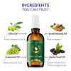 Picture of Ancient Greek Remedy Unscented Organic Face and Body Oil made of Olive, Almond, Jojoba, and vitamin E oil for Sensitive Dry Skin, Hair, Nails. Anti Aging Moisturizer for Women, Men 4oz