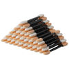 Picture of Cuttte Eyeshadow Applicators Makeup Brushes - 60PCS Disposable Eyeshadow Brush, Dual Sides Eye Shadow Applicator Sticks, 2.44 Inch Eye Makeup Tools, Black