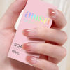 Picture of AILLSA Nude Gel Polish Tipsy Red Jelly Gel Nail Polish Sheer Neutral Color Translucent Gel Polish Long Lasting Blush Red Natural Nails Soak Off U V Gel for Nail Art at Home Valentine Gift 0.51 Oz ZD26