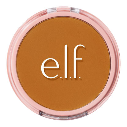 Picture of e.l.f. Halo Glow Powder Filter, Ultra-fine Finishing Powder, Smooths The Look of Pores & Fine Lines, Creates A Soft-Focus Glow, Vegan & Cruelty-Free, Deep Warm