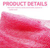 Picture of SPMKTBOZAI African Net Sponge Authentic, African Exfoliating Sponge Real African Net Black Owned, African Bath Sponge Back Scrubber, Body Exfoliator Shower Bath Accessories (Pink)