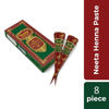 Picture of Neeta Pack 100% Natural Ready to Use Henna Paste Hair Dye Cones Reddish Brown Color tubes color for women Perfect for Spot hair coloring, Long-lasting and Cruelty-Free (Pack of 8)