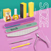Picture of TsMADDTs Nail Buffers and Files, Nail Buffer Blocks, 2PCS Polishing Nail Buffers, Cuticle Nippers, Cuticle Pusher and Cuticle Oil