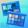 Picture of UCANBE Bright Neon Eyeshadow Makeup Palette-15 Shades High Pigmented Purple Blue Yellow Shimmer Matte Glitter Metallic Eyes Shadow Colorful Vibrant Creamy Make Up Pallets Kit - Blue Tonic…
