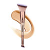 Picture of Daubigny Makeup Brushes Dual-ended Angled Foundation Brush Concealer Brush Perfect for Any Look Premium Luxe Hair Rounded Taperd Flawless Brush Ideal for Liquid, Cream, Powder,Blending,