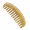 Picture of Onedor Handmade 100% Natural Green Sandalwood Hair Combs - Anti-Static Sandalwood Scent Natural Hair Detangler Wooden Comb (Oval Wide Tooth)
