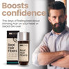 Picture of HAIR ILLUSION - 100% Natural Human Hair Fibers *Not Synthetic* For Men & Women, Premium Hair Building Formulation, Large 38g Bottle (brown)