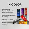 Picture of L'Oréal Technique HiColor Violet & Blacks Permanent Hair Color | Anti-Breakage Ceramide R Complex | Multi-Lift with No Brassiness | For Dark Bases | Long Lasting Color | Red Violet