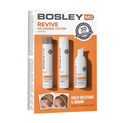 Picture of BosleyMD BosRevive KIT for Visible Hair Thinning (Color Safe), Starter Size (30 Days)
