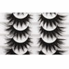 Picture of False Eyelashes Fluffy Mink Lashes 20 MM Long False Lashes 9D Cat-eye Volume Faux Mink Lashes Pack 8 Pairs by FANXITON