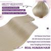 Picture of LaaVoo Blonde Hair Extensions Tape in 12 Inch Human Hair Tape in Extensions Bleach Blonde Remy Tape in Hair Extensions Human Hair Blonde Skin Weft 20 Pieces 30 Gram