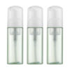 Picture of Owlyee 2oz Foam Bottle (3PCS) Empty Foaming Pump Dispenser for Hand Soap, Lash Cleanser, Shampoo to Travel (60ml, White&Green)