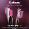 Picture of Shark FlexFusion Hair Straightener & Powerful Hair Dryer with Diffuser, Fusion Hair Brush, Ceramic Air Styler with Auto-Wrap Hair Curlers, Ceramic Plates, Cosmic Blush HD642S