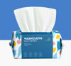 Picture of 100 Count Disposable Face Towel,Thickening Ultra Soft Washcloths,Facial Cotton Tissue,Lint-free cotton dry wipes Multi-Purpose for Skin Care,Make-up Wipes,Face Wipes and Facial Cleansing