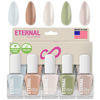 Picture of Eternal Pastel Nail Polish Sets for Women (CHIC PASTELS) - Pastel Nail Polish Set for Girls | Long Lasting & Non Toxic Nail Polish Kit for Home DIY Manicure & Pedicure | Made in USA, 13.5mL (Set of 5)
