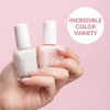 Picture of Eternal White French Nail Polish Set (ET VOILA) - Clear Nail Polish Set for Girls - Lasting & Quick Dry Pastel Nail Polish Set for Women for Home DIY Mani Pedi - Made in USA, 13.5mL (Set of 5)