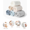 Picture of Konssy 6 Pack Face Cloths, Soft Wash Cloth for Washing Face, Cotton Face Towels for Sensitive Skin Women Facial Makeup Remover Reusable Absorbent Washcloths （11 x 11 Inch）