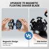 Picture of UPTARD 7 Magnetic Shaver Blades,Head Shaver Replacement Blades, Head Shaver Replacement heads for FRE**OM G**OMING Te**un Fr**bird Aid**lsWe**lup Wy**laus (Black)