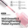 Picture of Beetles Jelly Nail Polish Set, 6 Colors Pink Nude Purple Velvet Glow Quick Dry Nail Polish 15ml Long Lasting Nail Polish Nail Strengthener Polish Valentine Gift for Girls Women
