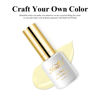Picture of Imtiti Pastel Gel Nail Polish, 1 Pcs 0.5 Fl Oz Creme Light Yellow Gel Polish Soak Off LED UV Nail Gel Polish Neutral Spring Summer Easter Gel Nail Polish DIY Nail Art Starter Manicure Salon Gel Nail