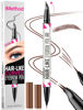 Picture of iMethod Curved Eyebrow Pen - Eyebrow Pencil 2-in-1 Dual-Ended Eyebrow Pen with Curved Tip and Precise Brush-Tip, Microblading Eyebrow Pen for Natural Hair-Like Brows, Long Lasting, Reddish Brown