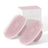 Picture of ecoed 2 PC Scalp Massager Shampoo Brush, Scalp Scrubber for Dandruff Removal, Scalp Care Hair Brush Wet & Dry detangler for Men and Women.