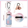 Picture of Pengxiaomei 3 Pcs Boho Chapsticks Holder Keychain, Stocking Stuffers for Women Lip Balm Keychain Holder with Metal Clip