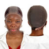 Picture of LAB HAIRS Wig Cap with Grip Band for Keeping Wigs in Place, More Full Cap-wide Transparent Lace for Lace Front Wigs - Brown/Black/Nude Non Slip Cap Make Your Wig Be Glueless (Brown-S)