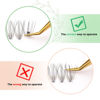 Picture of WONSIS Individual Lashes, Lash Clusters, 240 Pcs 10D Individual Lash Extensions, Natural Soft Lightweight Reusable, Thickness 0.07mm C Curl False Eyelashes 10/11/12/13/14mm (10D 10-14mm)