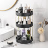 Picture of Aveniee 360 Rotating Makeup Organizer for Vanity, Skincare Make Up Organizers Large, Spinning Bathroom Counter Organizer Shelf Holder for Cosmetics, Skin Care, Lipsticks(3 Tiers, Black)