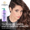 Picture of L'Oreal Paris Elvive Hyaluron + Pure Shampoo and Conditioner Set, Clarifying Shampoo and Rehydrating Conditioner with Salicylic Acid and Hyaluronic Acid, 1 Kit