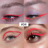 Picture of evpct 1Pcs Tomato Liquid Eyeliner Makeup Waterproof Tomato Eye Liners for Women, Eyes Wing Eyeliner Stamps Shapes Colored Eyeliner delineador de ojos a prueba de agua contra el agua blanco para ojos