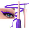Picture of evpct 1Pcs Blue Violet Liquid Eyeliner Waterproof Blue Voilet Eye Liners for Women, Eyes Wing Stamps Shapes Colored Eyeliner delineador de ojos a prueba de agua contra el agua blanco para ojos