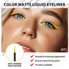 Picture of evpct 6Pcs Yellow Red Pink Tomato OrangeRed Brown Liquid Eyeliner Set Waterproof Eye Liners for Women, Eyes Wing Colored Eyeliner delineador de ojos a prueba de agua contra el agua blanco para ojos