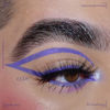 Picture of evpct 2Pcs Emerald Neon Green Purple Liquid Eyeliner Set Waterproof Colored Color Eye Liners for Women Stamps Shapes for Eyes delineadores de colores para ojos delineador de ojos contra el agua 05&10