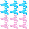 Picture of Ondder 12 Pack Butterfly Hair Clamps Clips Hair Claw Clips Salon Pro Section Clip for Styling Sectioning Cutting Coloring Hair Clips Hairdressing Salon Tool Hair Accessories for Women Girls