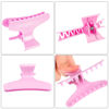Picture of Ondder 12 Pack Butterfly Hair Clamps Clips Hair Claw Clips Salon Pro Section Clip for Styling Sectioning Cutting Coloring Hair Clips Hairdressing Salon Tool Hair Accessories for Women Girls