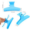 Picture of Ondder Hair Clips for Styling, Cutting, Coloring - Butterfly Claw Clamps and Sectioning Clips for Salon and Home Use - Hair Accessories for Women and Girls in Black, Blue, and Orange